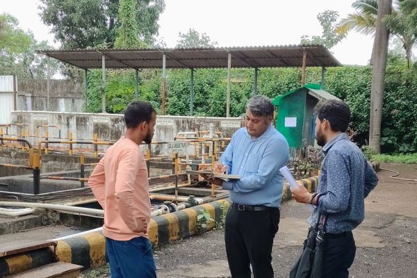 On-Site Mapping & Smart Data Capture water audit Indiona